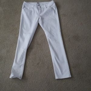 White Denim Jeans.